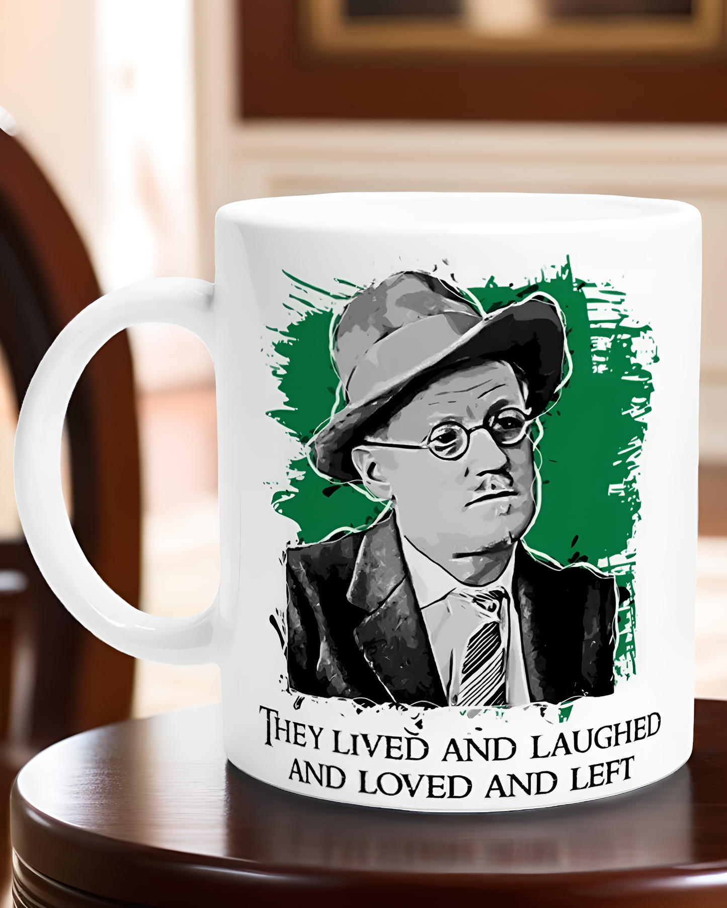 James Joyce Quote Mug