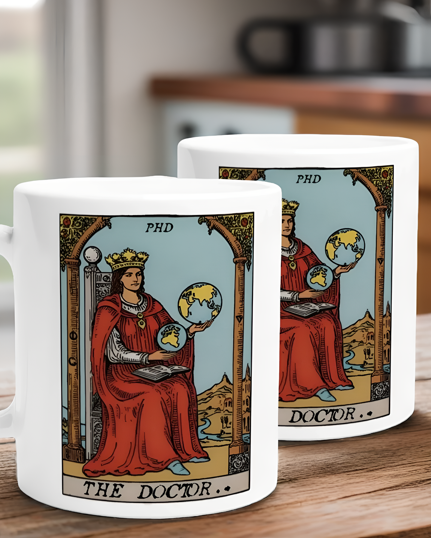 Tarot Card PhD Mug - Doctoral Graduation Gift