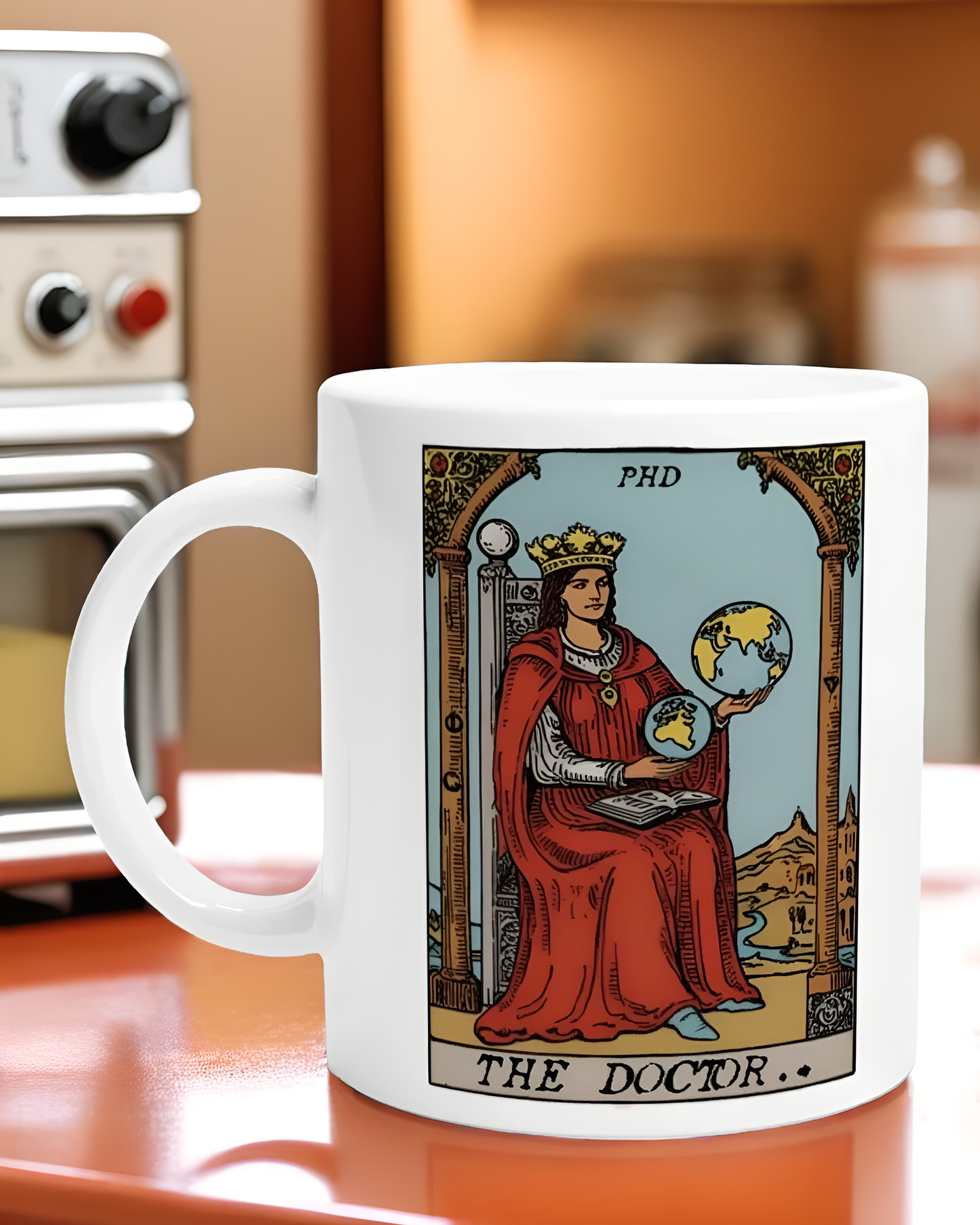 Tarot Card PhD Mug - Doctoral Graduation Gift