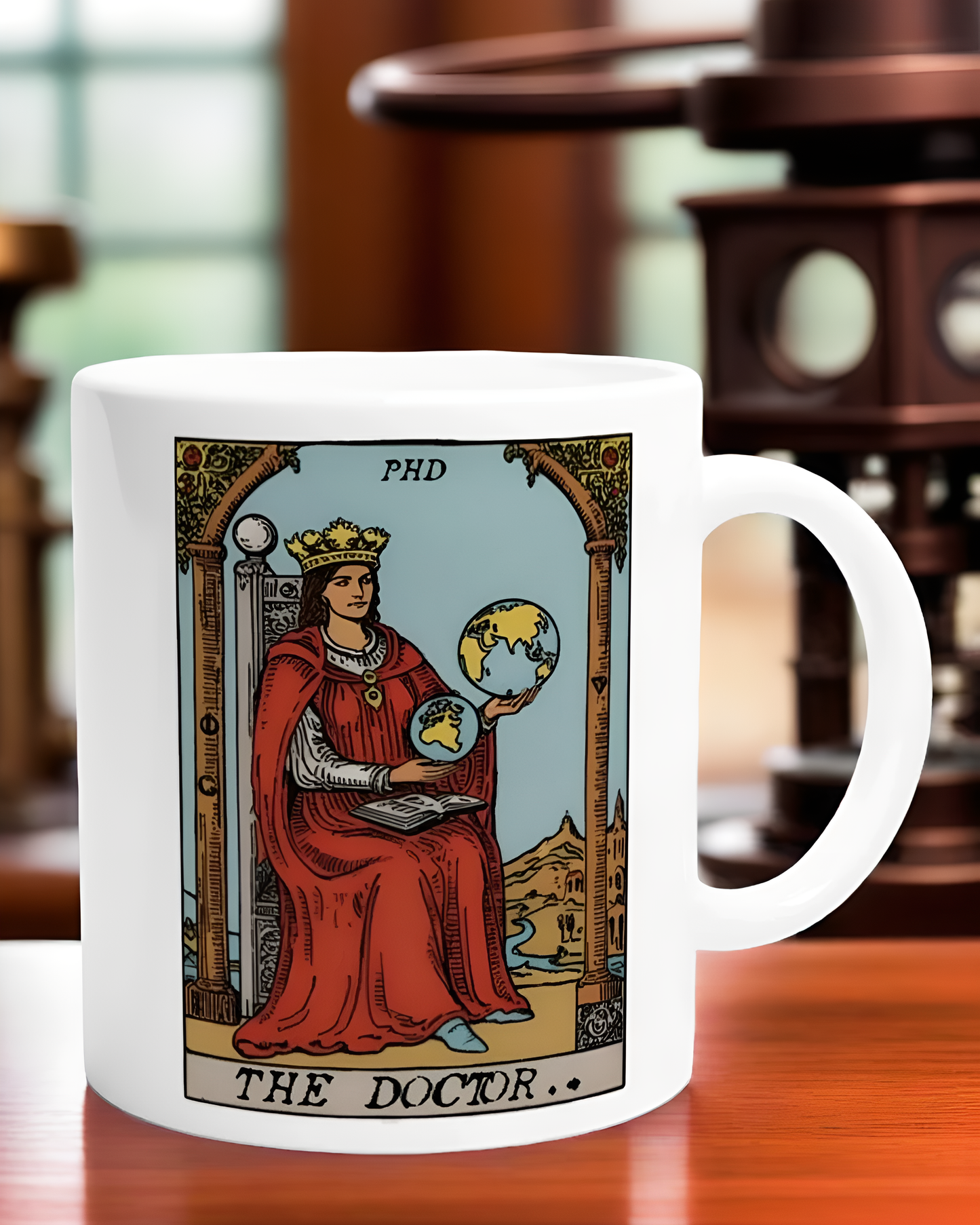 Tarot Card PhD Mug - Doctoral Graduation Gift