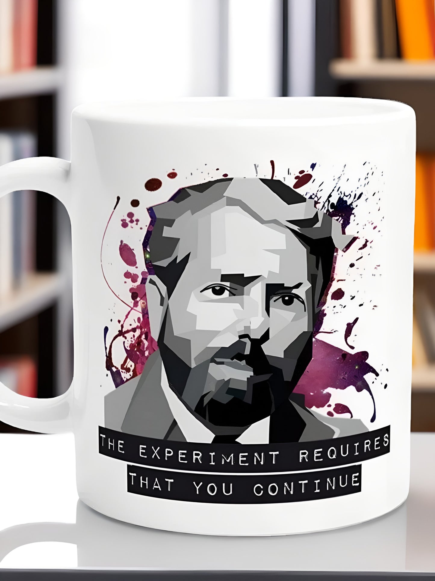 Stanley Milgram Psychology Mug - "The Experiment Requires That You Continue"