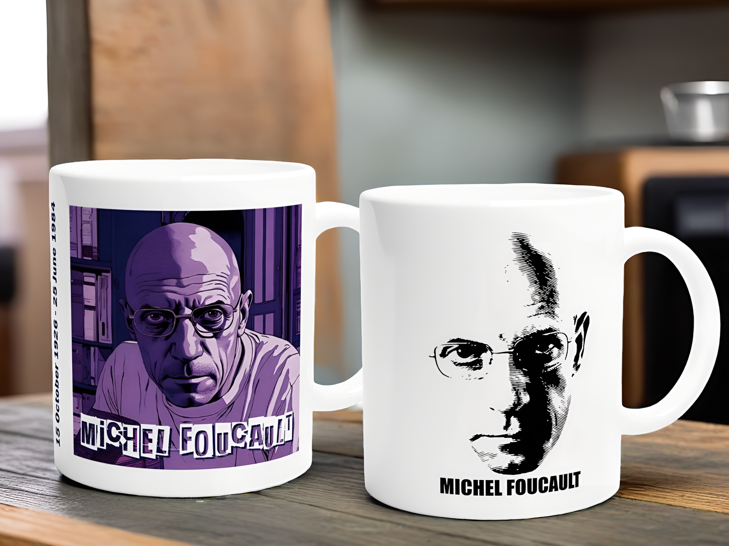 Michel Foucault Sociology Mug