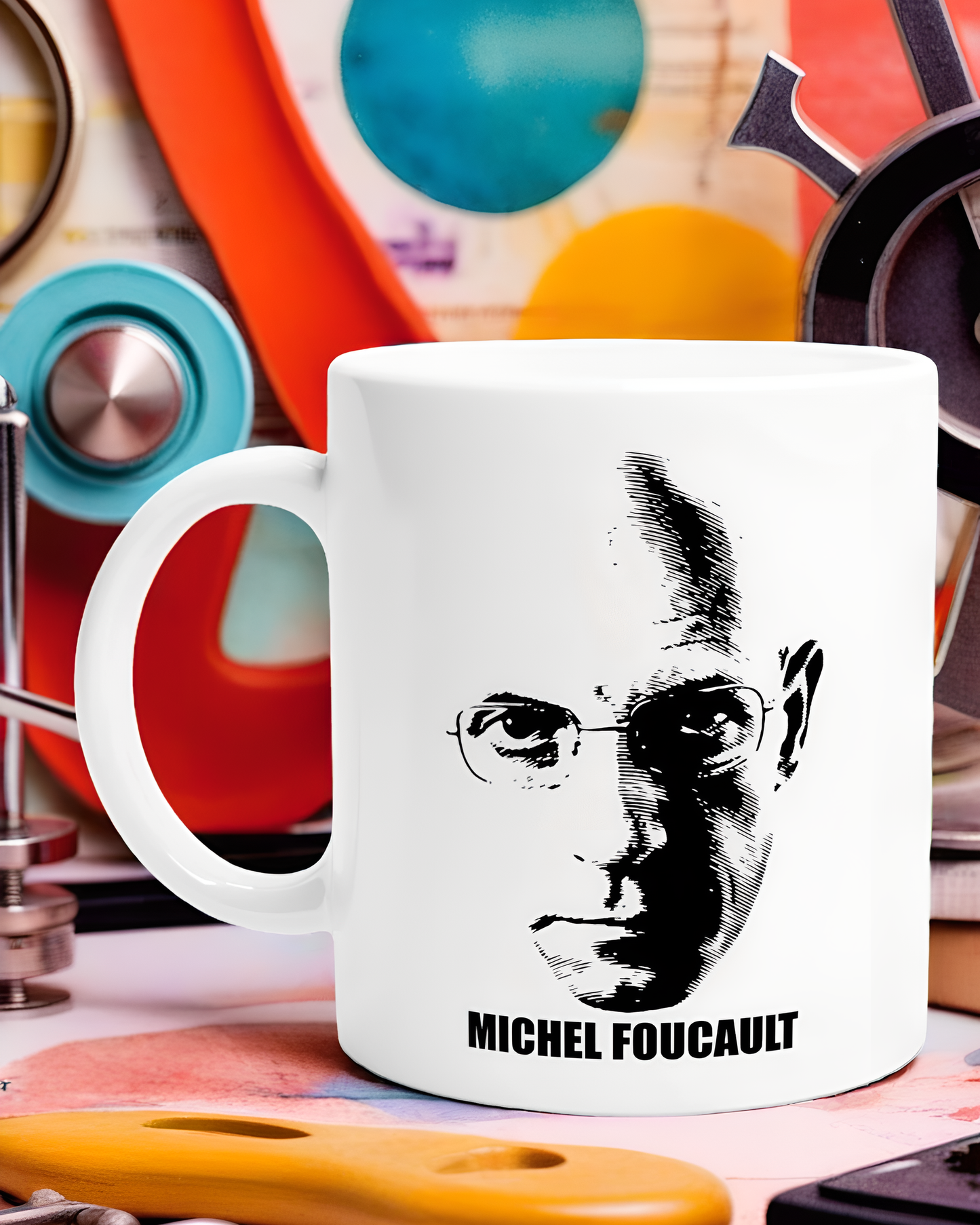 Michel Foucault Sociology Mug